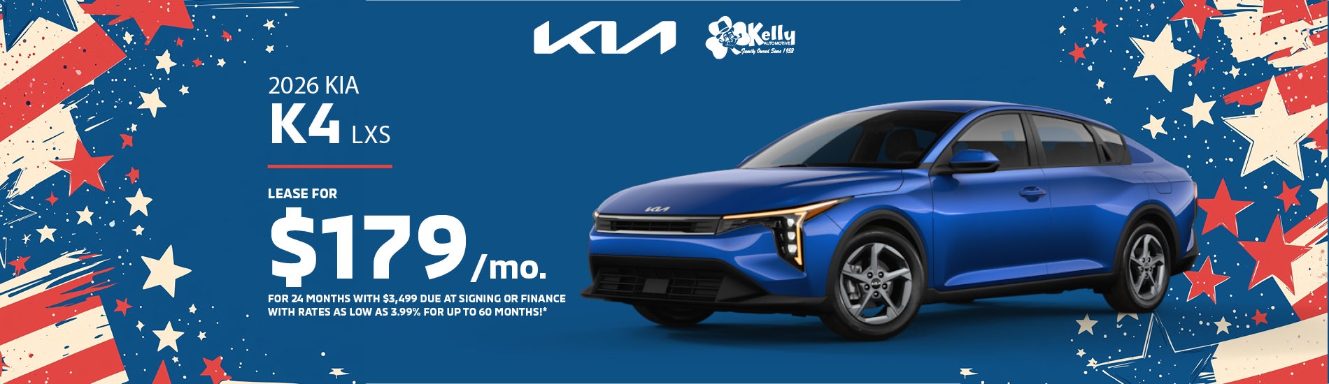 2026 Kia K4 LXS
