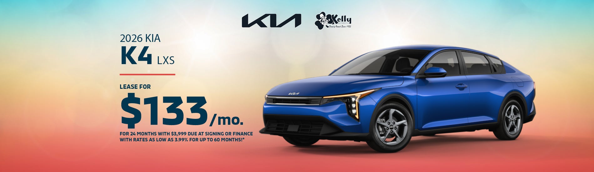2026 Kia K4 LXS