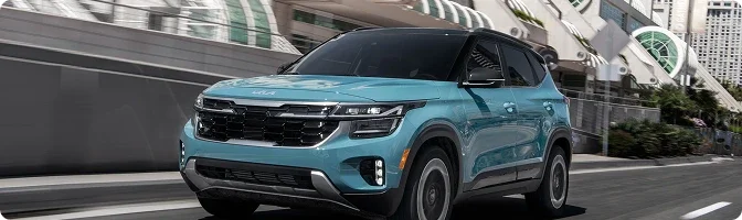 2026 Kia Seltos all-wheel drive in a Western PA winter