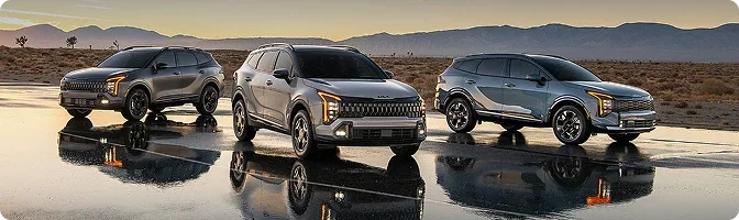 See the 2026 Kia Sportage gas and hybrid at Mike Kelly Kia in Butler