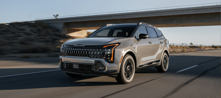2026 Kia Sportage trim lineup at Mike Kelly Kia