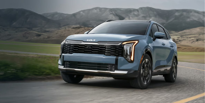 2027 Kia Sportage Hybrid trim lineup at Mike Kelly Kia