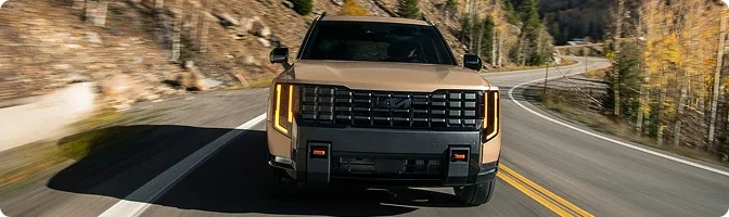 2027 Kia Telluride with 8-seat third-row seating