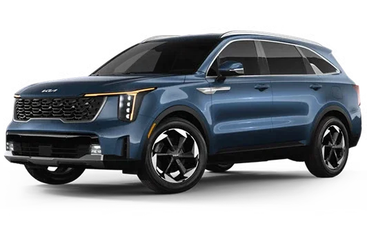 2026 Kia Sorento compared with the 2026 Honda Pilot