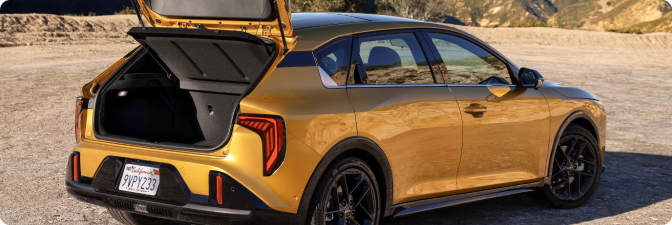2026 Kia K4 Hatchback Cargo and Interior Versatility