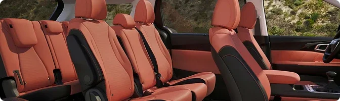2027 Kia Carnival Seating: 7 or 8 Passengers by Trim