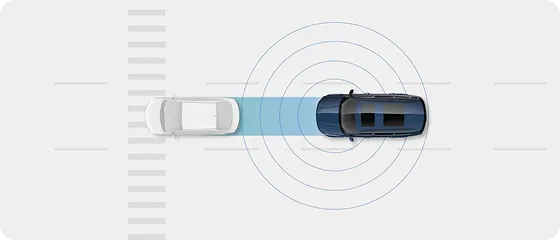 Blind-Spot Collision-Avoidance Assist in the 2025 Kia Telluride
